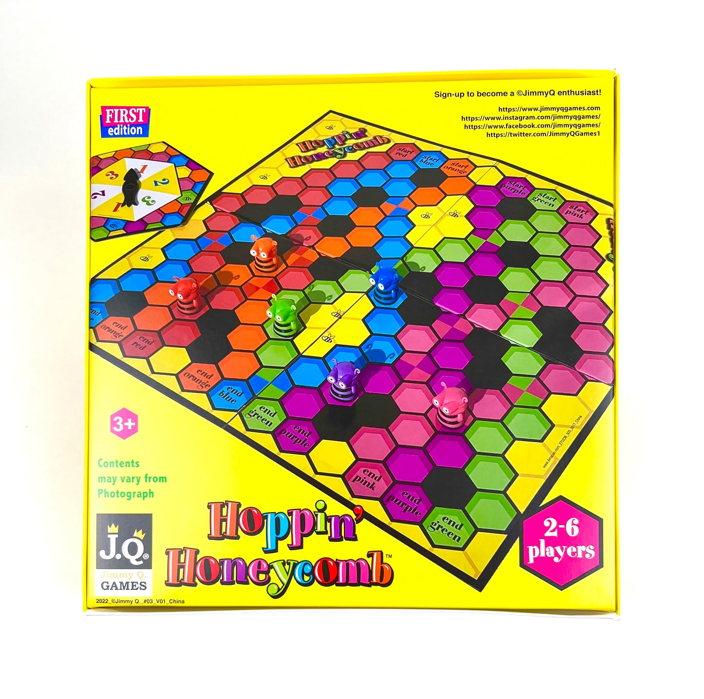 Hoppin' Honeycomb Board Game
