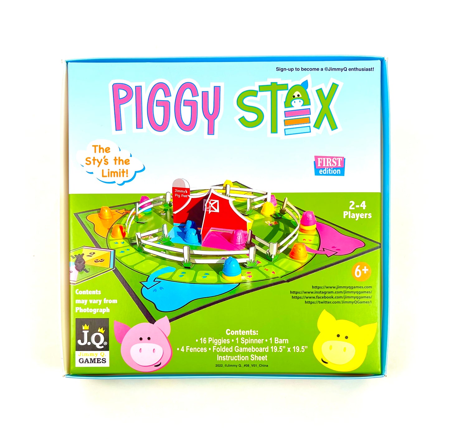 Piggy Stax Board Game