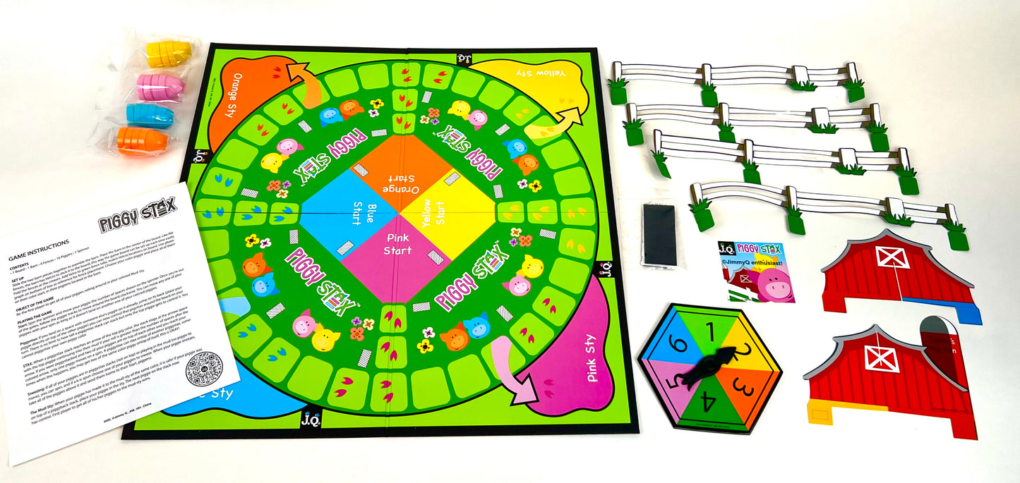 Piggy Stax Board Game