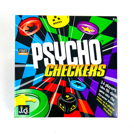 Psycho Checkers Board Game